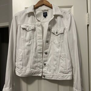 White Jean Jacket